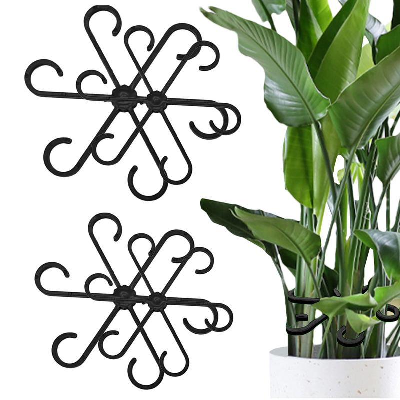 4 قطعة مقاطع دعم نباتات التسلق - مراجعة Variegated Monstera Node وسعره